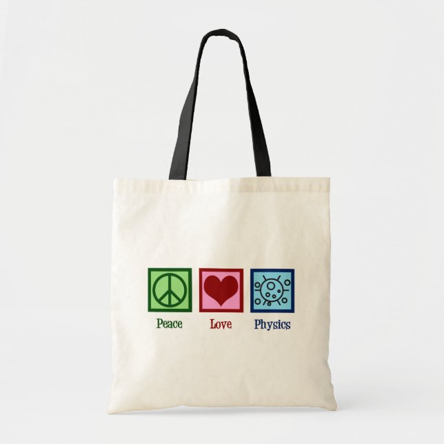 Tote Bag La physique de l'amour de la paix (Devant)