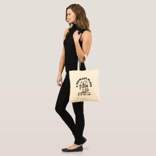 Tote Bag La place d'une femme est dans le laboratoire - Sci