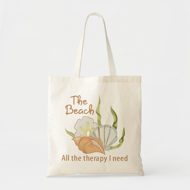 Tote Bag La plage (Devant)
