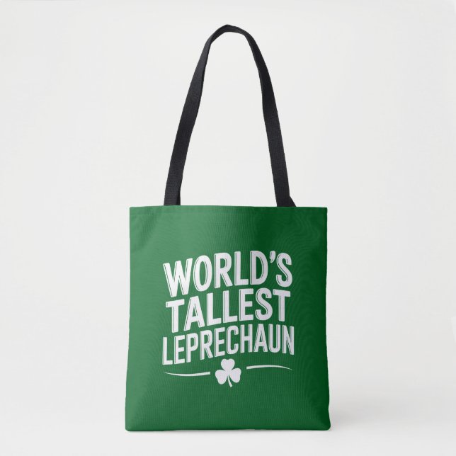 Tote Bag La plus haute journée Leprechaun St. Patrick (Devant)