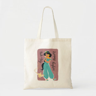 Tote Bag La princesse Jasmine - Faites vos rêves plus haut