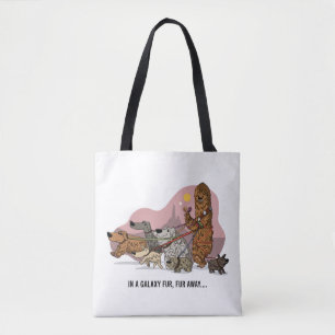 Tote Bag La promenade galactique de Chewie