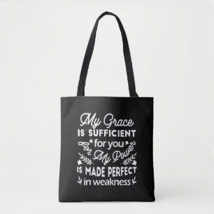 Tote Bag La puissance rendue parfaite dans la faiblesse 2