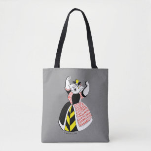 Tote Bag La Reine des Coeurs  Conception de texte de jupe