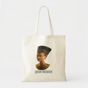 Tote Bag La reine Nefertiti, un cadeau égyptien ancien