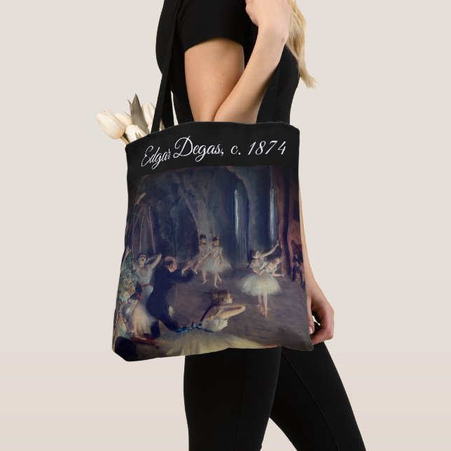 Tote Bag La répétition sur scène, par Degas : (De près)