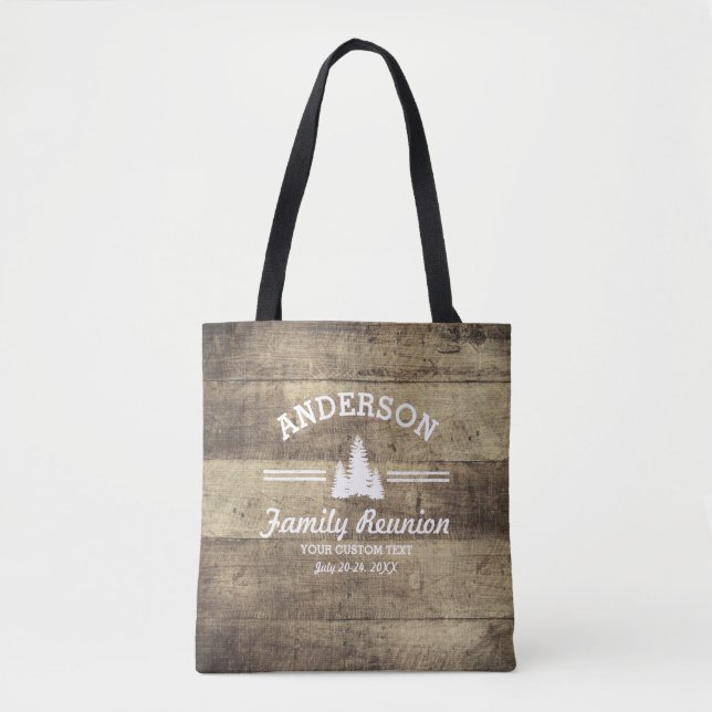 Tote Bag La rétro Réunion de famille ou se déclenchent les (Devant)