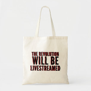 Tote Bag La révolution sera livestreamed