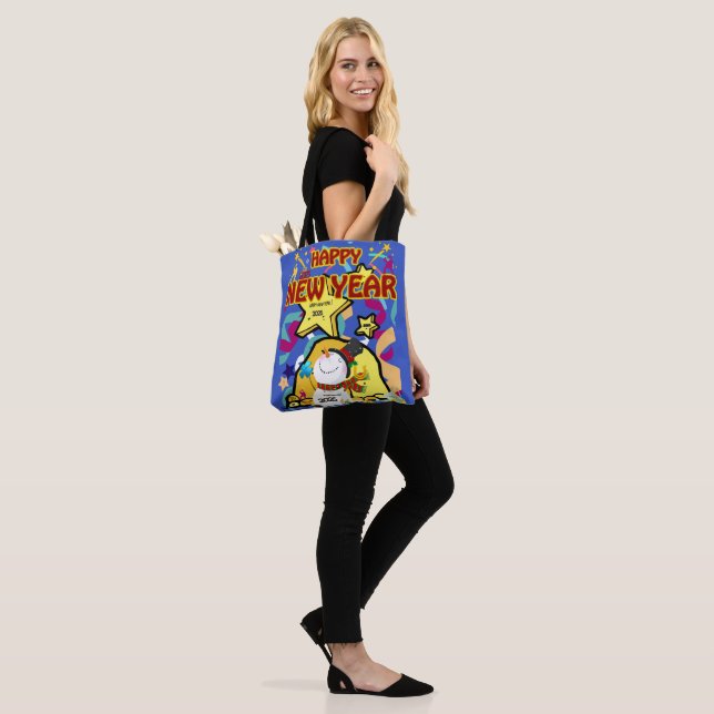 Tote Bag la Saint-Sylvestre (Sur le modèle)