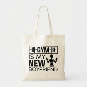 Tote Bag La salle de sport est mon nouveau petit ami
