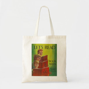 Tote Bag La semaine du livre Fourre-tout de 1954 enfants
