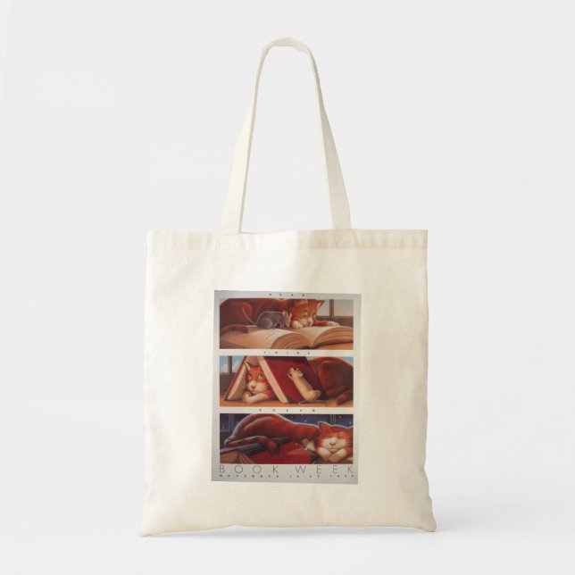 Tote Bag La semaine du livre Fourre-tout de 1992 enfants (Devant)