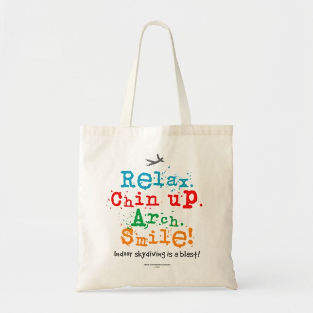 Tote Bag La Skydiving intérieure est une explosion ! (Devant)