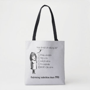 Tote Bag La solution d'urgence d'Overthinker chronique