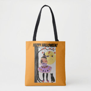 Tote Bag La sorcière et la lune