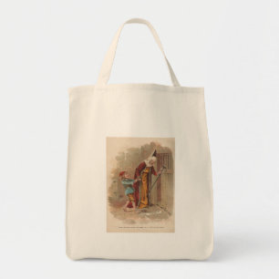 Tote Bag La Sorcière met Hansel dans la stabilité
