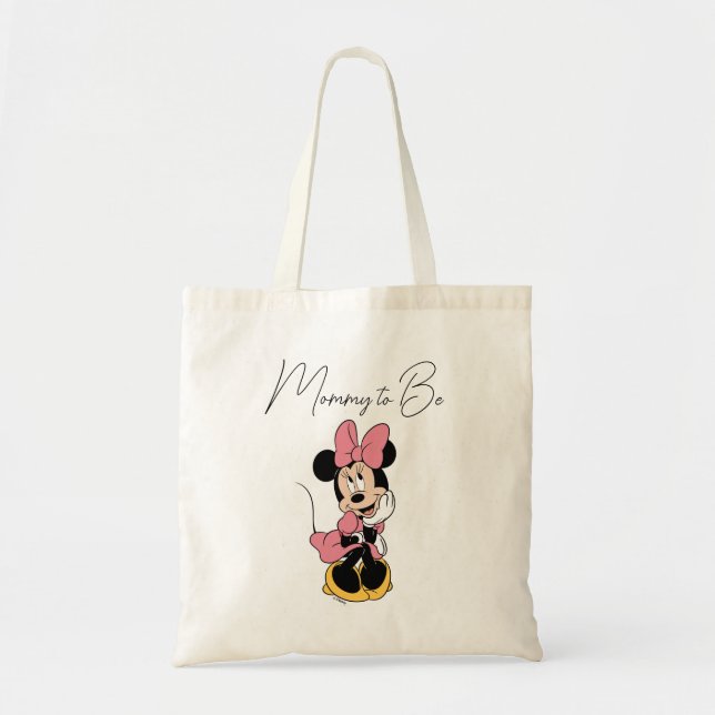 Tote Bag La souris Minnie de Disney | Polka Dot Maman (Devant)