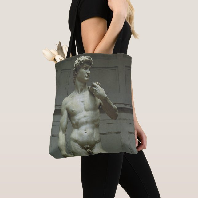 Tote Bag La statue de David de Michel-Ange (De près)
