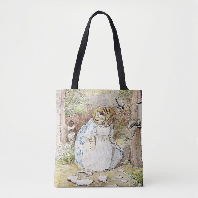 Tote Bag La tarte et le Patty Pan par Beatrix Potter (Devant)