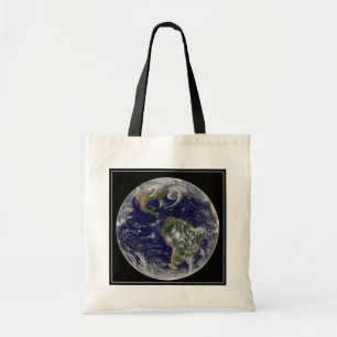 Tote Bag La Terre Pleine Montre Des Systèmes À Faible Press