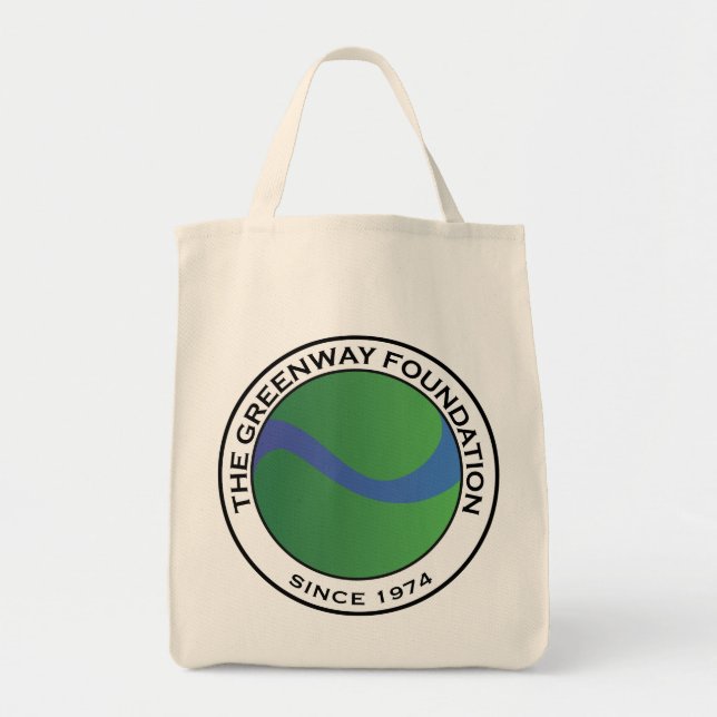 Tote Bag La toile Fourre-tout de base de Greenway (Devant)