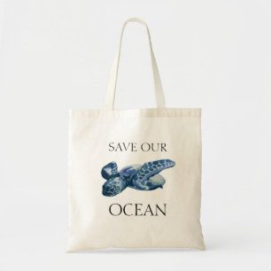 Tote Bag La tortue de mer sauve notre océan