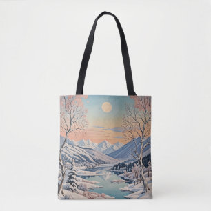 Tote Bag La tranquillité d'hiver