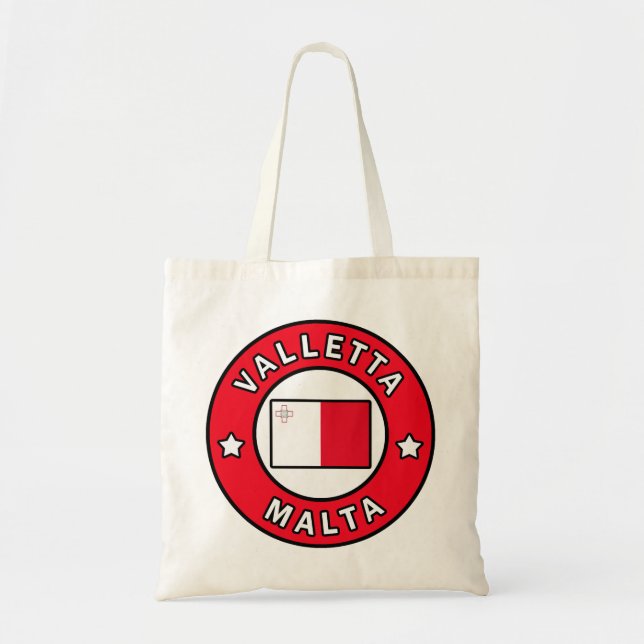 Tote Bag La Valette Malte (Devant)