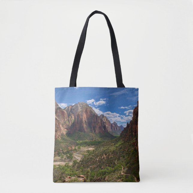 Tote Bag La vallée du Parc national de Zion (Devant)