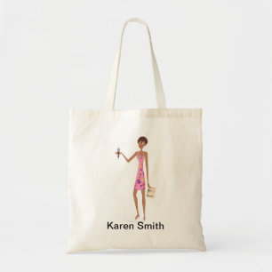 Tote Bag La VIE de DHG sac-Faite main au Kenya par des