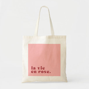 Tote Bag La vie en rose