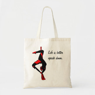 Tote Bag La vie est mieux à l'envers.