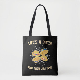 Tote Bag La vie est un Pitch et puis vous chante Barbershop