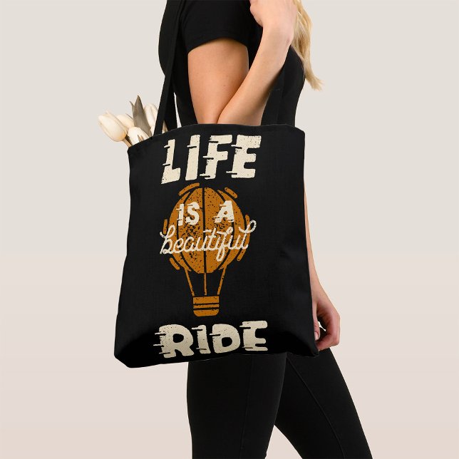 Tote Bag La Vie Est Une Belle Promenade (Créateur téléchargé)