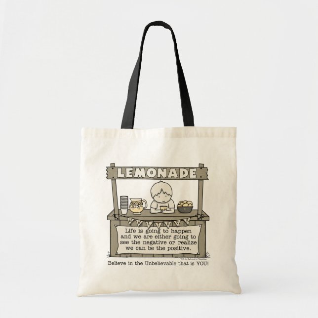 Tote Bag La vie se passe (Devant)
