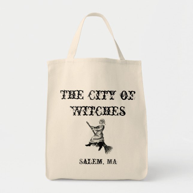 Tote Bag La ville des sorcières (Devant)