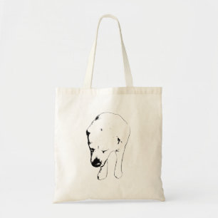 Tote Bag Laboratoire à contraste élevé avec une attitude jo