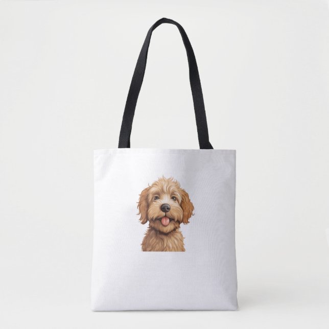 Tote Bag Labradoodle australien (Devant)