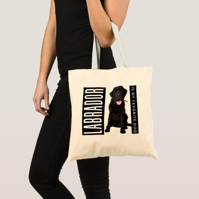 Tote Bag Labrador Dog, Labrador Retriever, Red Lab (Devant (produit))