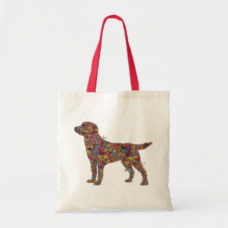 Tote Bag Labrador Retriever Butterfly Silhouette | Dog Mama