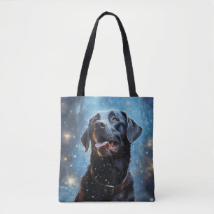 Tote Bag Labrador Retriever noir