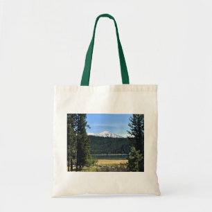 Tote Bag Lac Elk avec Mont Bachelor, Oregon