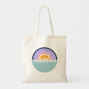 Tote Bag Lac Kanasatka Retro Rainbow Fourre-tout