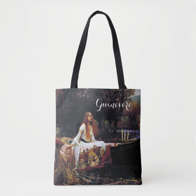 Tote Bag Lady Of Shallot sur le bateau J.W. Waterhouse Fine (Devant)
