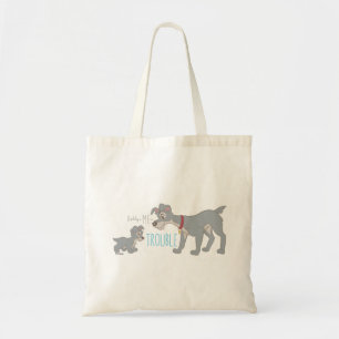 Tote Bag Lady & The Tramp   Dad+Me=Trouble