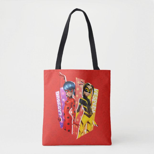 Tote Bag Ladybug et Vesperia Graphic (Devant)