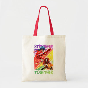 Tote Bag Ladybug & Rena Rouge   Ensemble plus fort