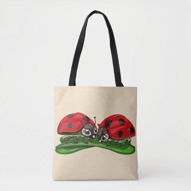 Tote Bag Ladybugs  (Devant)