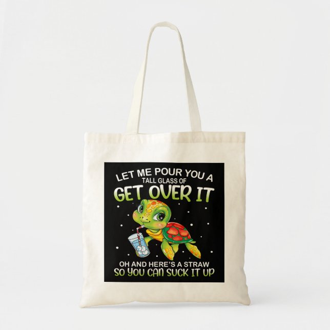 Tote Bag Laisse-Moi Te Verser Un Grand Verre De Le Surpasse (Devant)