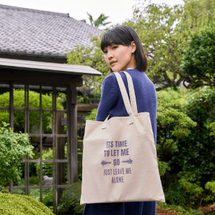 Tote Bag laisser aller l'esprit émotionnel auto expression